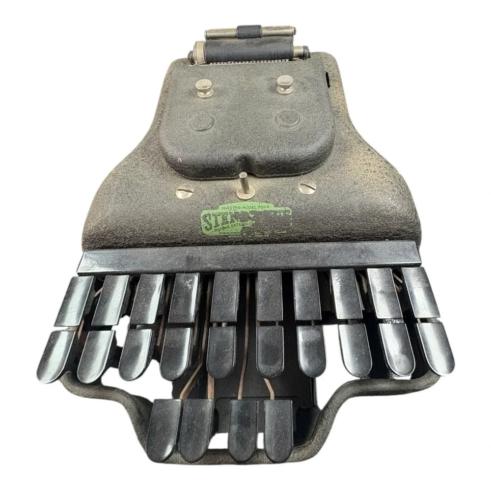 Vintage LaSalle Stenotype Master Model 4 Stenograph with Original‎ Case